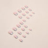 12 Sizes-24 Pcs Press On Nails W931