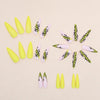 12 Sizes-24 Pcs Press On Nails W1156