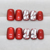 12 Sizes-24 Pcs Press On Nails MY110