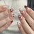 12 Sizes-24 Pcs Press On Nails R939