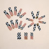 12 Sizes-24 Pcs Press On Nails G010