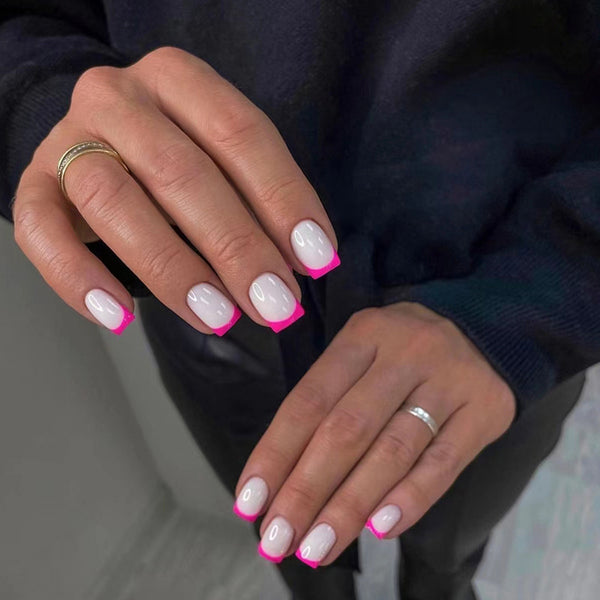 12 Sizes-24 Pcs Press On Nails W917