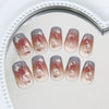 12 Sizes-24 Pcs Press On Nails R912