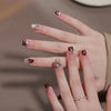 12 Sizes-24 Pcs Press On Nails Z837