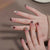 12 Sizes-24 Pcs Press On Nails Z837