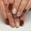 12 Sizes-24 Pcs Press On Nails C1613