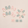 12 Sizes-24 Pcs Press On Nails W1069