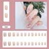 12 Sizes-24 Pcs Press On Nails Z082