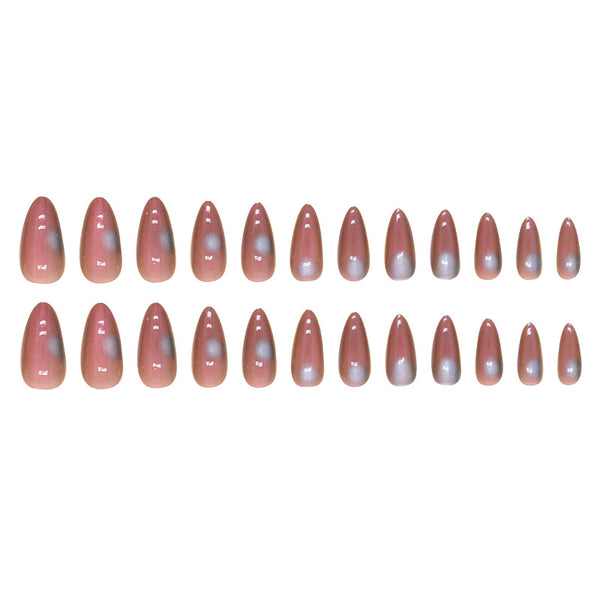 12 Sizes-24 Pcs Press On Nails W1571