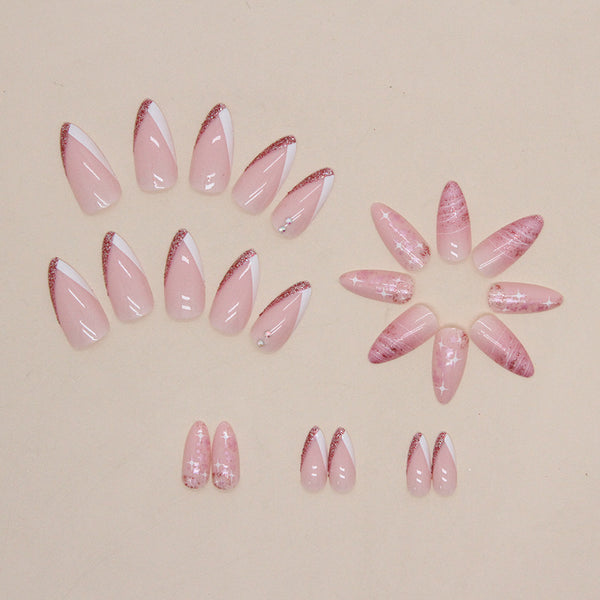 12 Sizes-24 Pcs Press On Nails Z685