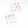 12 Sizes-24 Pcs Press On Nails JP1508