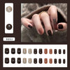 12 Sizes-24 Pcs Press On Nails R893