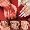 12 Sizes-24 Pcs Press On Nails JP2779