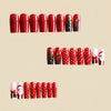 12 Sizes-24 Pcs Press On Nails Y1218