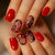 12 Sizes-24 Pcs Press On Nails Y1181