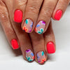 12 Sizes-24 Pcs Press On Nails W1378