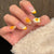 12 Sizes-24 Pcs Press On Nails JL0677