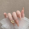 12 Sizes-24 Pcs Press On Nails Z034