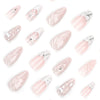 12 Sizes-24 Pcs Press On Nails JP3302