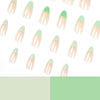 12 Sizes-24 Pcs Press On Nails JP1562