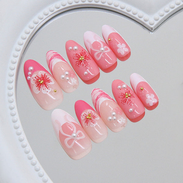 30 Pcs Press On Nails Z1237