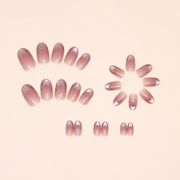 12 Sizes-24 Pcs Press On Nails W1524