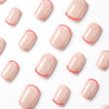 12 Sizes-24 Pcs Press On Nails JP1956