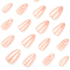 12 Sizes-24 Pcs Press On Nails JP3932