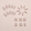 12 Sizes-24 Pcs Press On Nails W1934