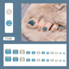 12 Sizes-24 Pcs Press On Nails F145