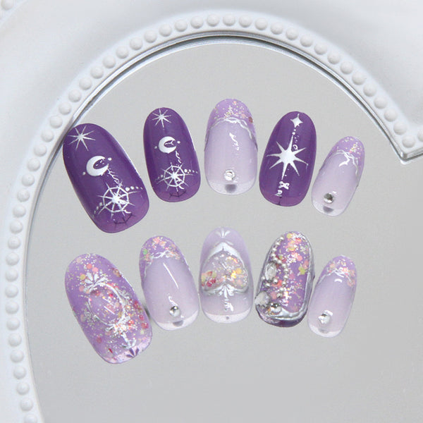 30 Pcs Press On Nails Z1241
