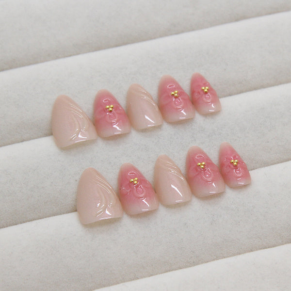 12 Sizes-24 Pcs Press On Nails Z912