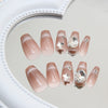 12 Sizes-24 Pcs Press On Nails MY016