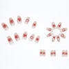 12 Sizes-24 Pcs Press On Nails Z262