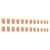 12 Sizes-24 Pcs Press On Nails W2139