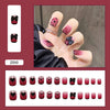 12 Sizes-24 Pcs Press On Nails Z041