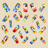 12 Sizes-24 Pcs Press On Nails Y734