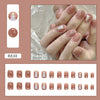 12 Sizes-24 Pcs Press On Nails R830
