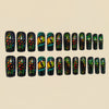 12 Sizes-24 Pcs Press On Nails Y1553