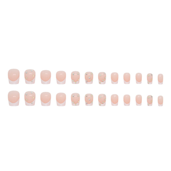 12 Sizes-24 Pcs Press On Nails Z737