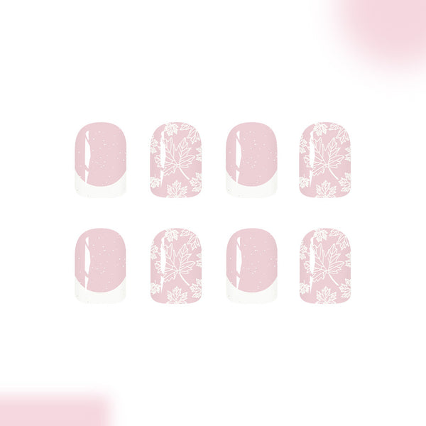 12 Sizes-24 Pcs Press On Nails C1075