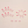 12 Sizes-24 Pcs Press On Nails W1104