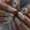 12 Sizes-24 Pcs Press On Nails JP2827