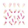 12 Sizes-24 PcsPress On Nails Y506