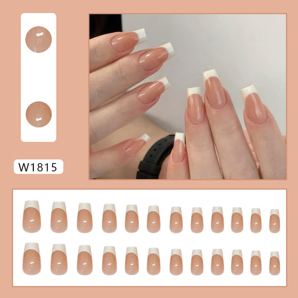 12 Sizes-24 Pcs Press On Nails W1815