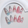 12 Sizes-24 Pcs Press On Nails W2078