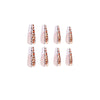 12 Sizes-24 Pcs Press On Nails JP1447