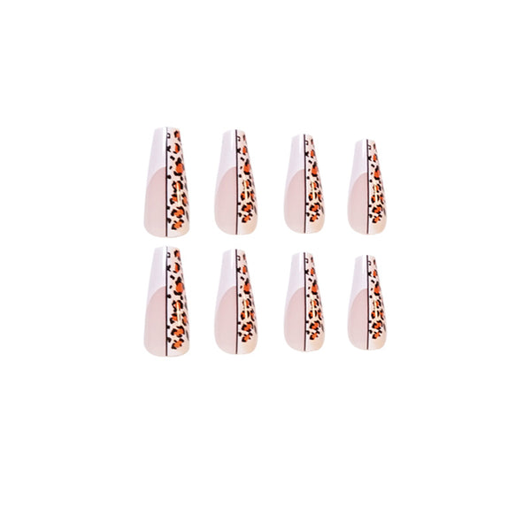 12 Sizes-24 Pcs Press On Nails JP1447