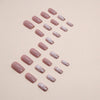 12 Sizes-24 Pcs Press On Nails W1226