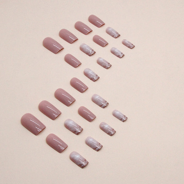 12 Sizes-24 Pcs Press On Nails W1226